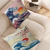 Japanese Art Great Wave Pillow Gifts Home Office Furnishings Bedroom Sofa Car Cushion Cover Case 45x45cm