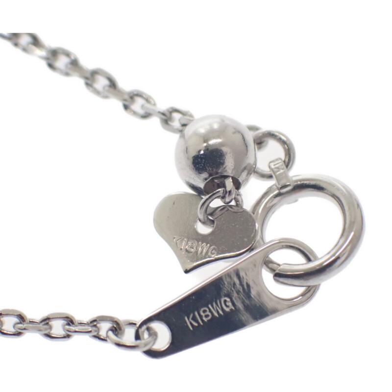 no brand  Necklace K18 white gold Women