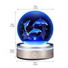 3D Crystal Ball Dolphin with LED Multicolor Cute Stylish and Relaxing Perfect for Night and Other Decorative A Lovely Crystal Ball for and Other