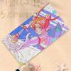 S-Sailores Cute Girl Moon Bath Towel Microfiber Soft Water Absorbing Breathable For Girl Kids Decorative Cartoon Beach Towel