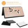 Magnetická sada Go 19x19 Skládací desková hra Cestovní přenosná lehká Weiqi Čínský šach Stará hra Hra do salonu
