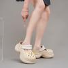 CH Butter Bread New Summer Hole Shoes Thick Sole Soft Sole Heightening Slippers