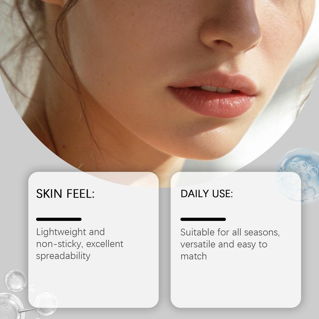 JAYSUING Silky Care Face Oil Lightweight Non-Greasy Moisturizing Nourishing for All Skin Types