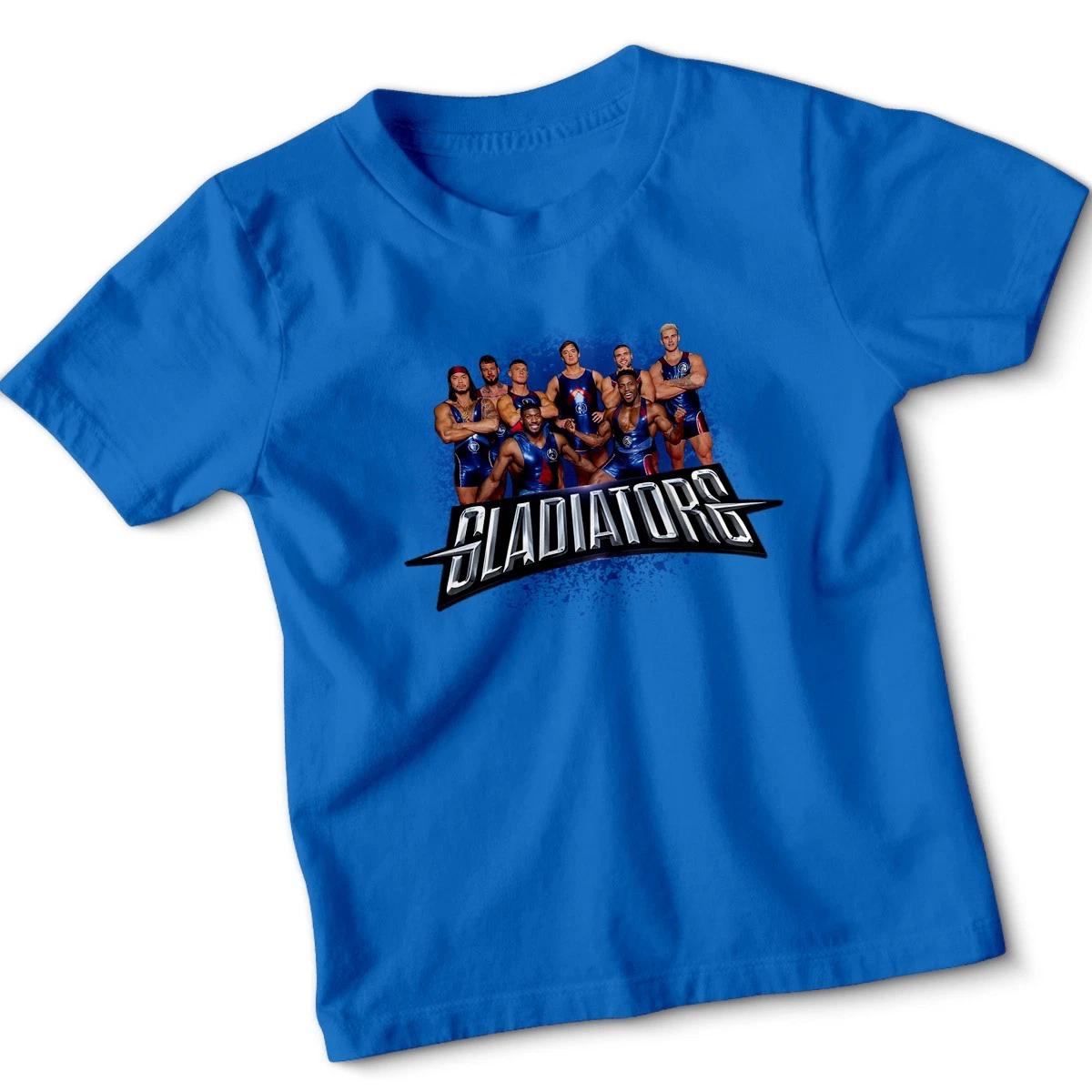 

Male Gladiators T shirt Top Tee TV Show Are You Ready Battle Games Gift 4XL