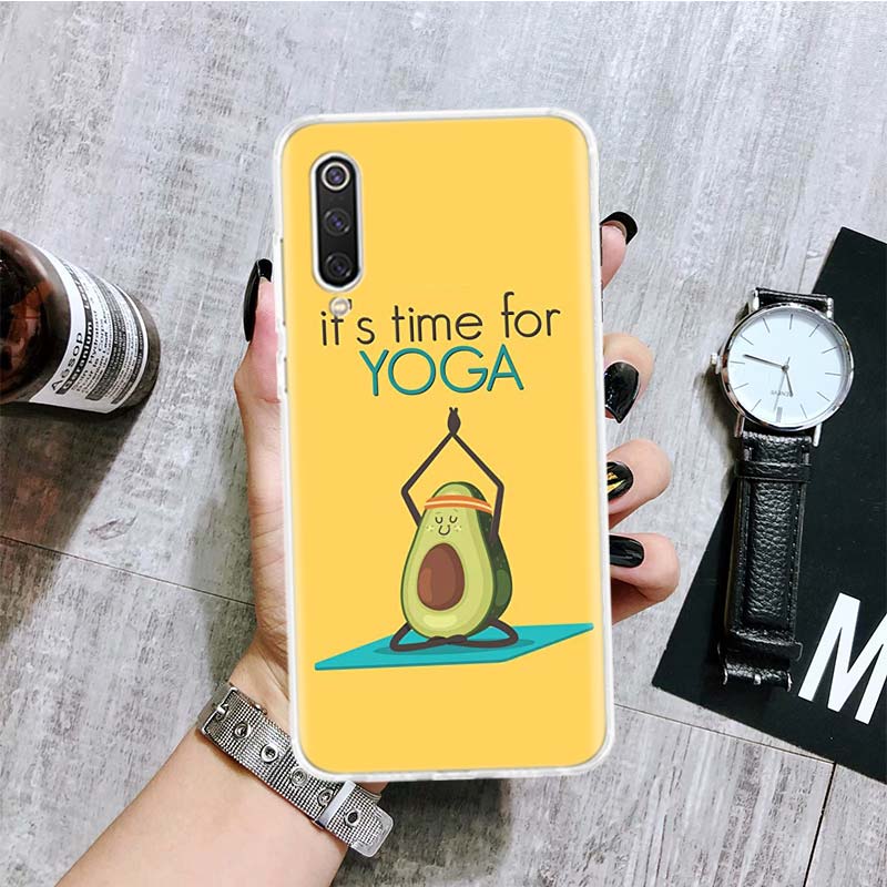 Cartoon Fruit Avocado Phone Case For Xiaomi Redmi 9 9A 9C 9T 10 10A 10C 8 8A 7 7A 6 6A K40 K20 Pro K30 S2 10X Printing Cover