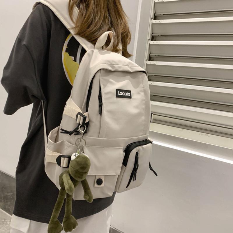 Korean Style Simple Student Backpack