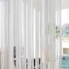 Beads Door Curtain Retro Plain Tassel Window Panel Room Door Divider String Anti-mosquito Fly Insect Bug Screen Decorative Curta