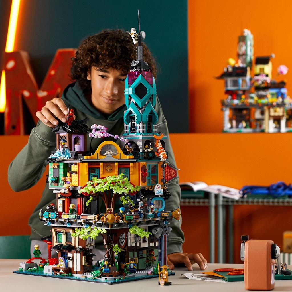 LEGO Ninjago Ninjago City Gartenspielzeug Spielzeug Geschenk Geburtstagsblock Weihnachten Jungen Mädchen Kinder 14 Jahre alt 15 Jahre alt 16 Jahre alt Junior High