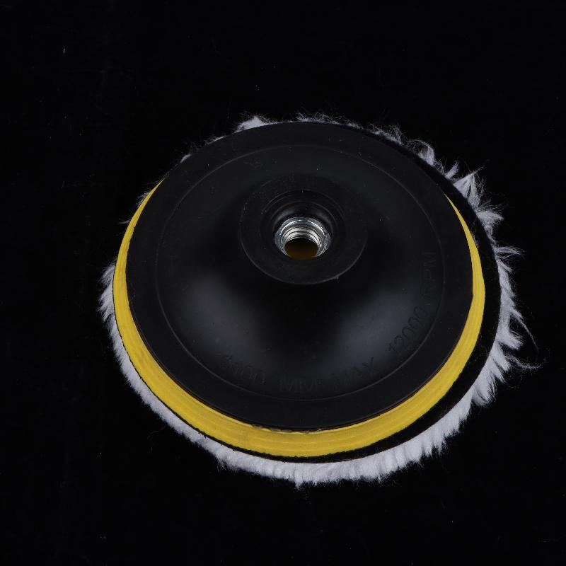 5/7Pcs 3/4/5/6/7 Inches Soft And Reusable Polishing Pads Car Buffing Wool Wheel Mop Kits For Car Polisher Drill Accessories