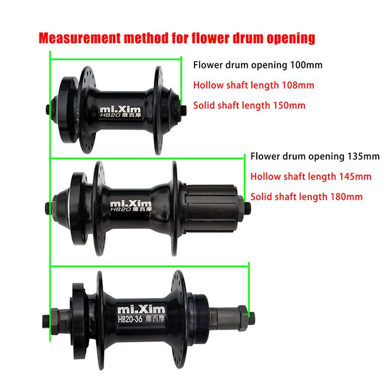 1Pc 150/180Mm Bike Front Rear Wheel Hub Axles Metal Bicycle Solid Spindle Shift Shaft Lever Cycling Replacement Accessories