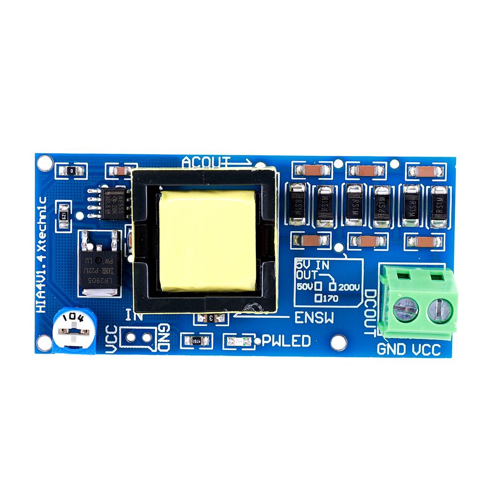 High Voltage DC-DC Boost Converter 5V-12V Step Up To 300V-1200V DC-DC Step Up Module Input 5V-12V Adjustable Power