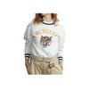 Polo Ralph Lauren FW25 Felpa Girocollo Manica Lunga con Stampa Testa di Tigre RL Unisex sweatshirt WMPOKNINFB20215-100