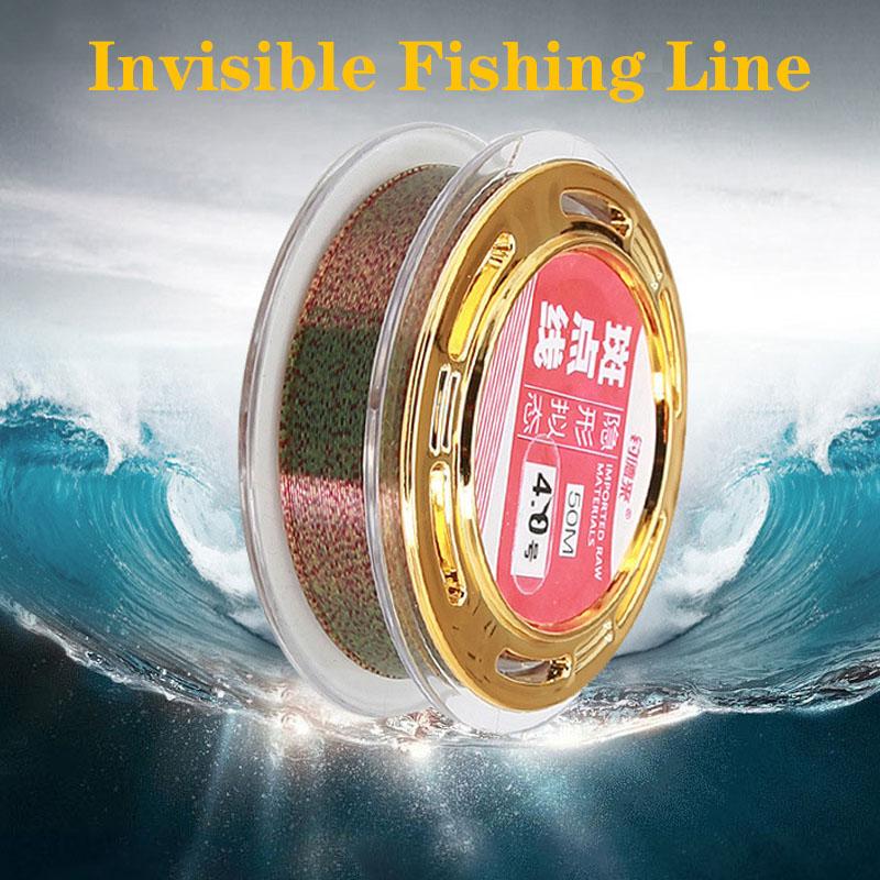 50m Fishing Nylon Line Carp Match Fishing Spot Invisible Line Main