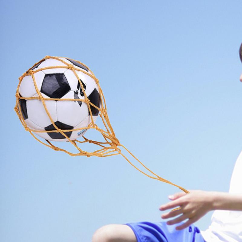 Fußball Jongliertrainer Ein-Personen Hohe Festigkeit Fußballtrainer Netz Fußball Ballkontrolltrainer Solo Übungstraining