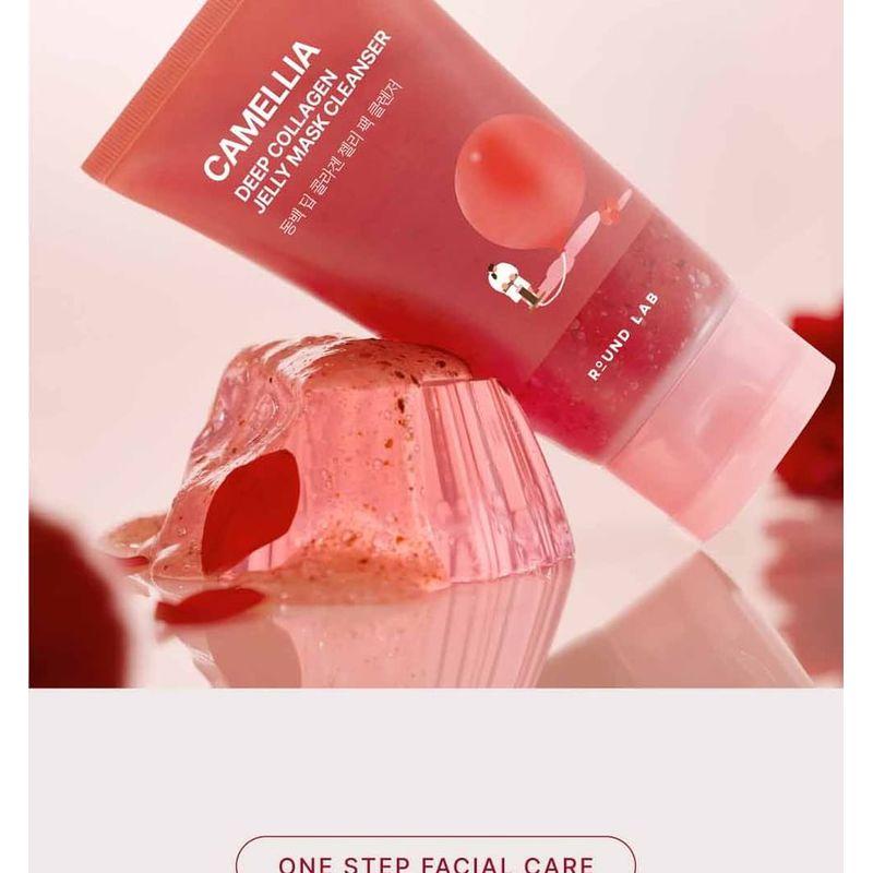 ROUND LAB Camellia Deep Collagen Jelly Mask Cleanser