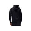 Jordan FW22 Embroidered Logo Zip Hoodie With Fleece Lining Men Hoodie Black DQ7351-010