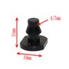 1/4 Inch Irrigation Hose End Plug Garden Irrigation Fittings for 4/7mm Hose Cut Off Water Flow Hose Connectors 50 Pcs