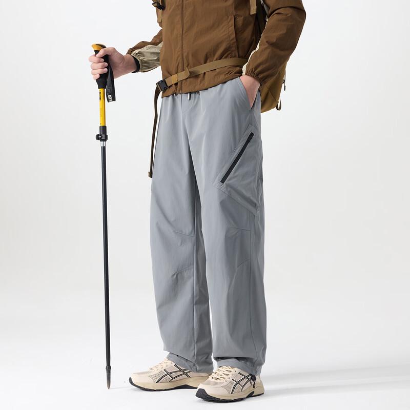 WRPCE Men's Casual Straight-Leg Outdoor Cargo Pants