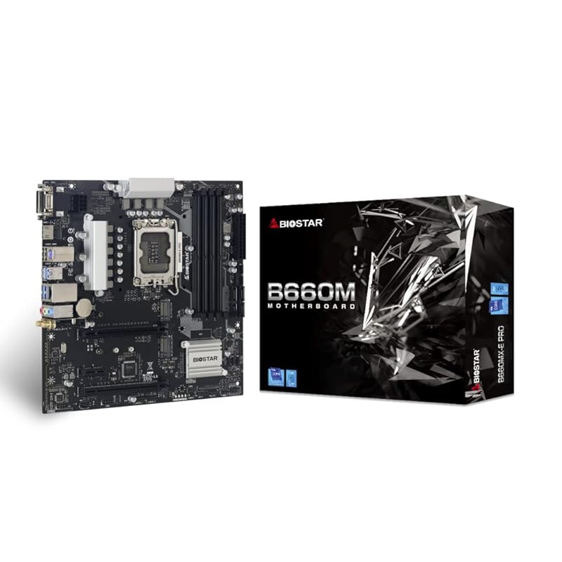 

BIOSTAR intel B660 Equipped with chipset Micro-ATX motherboard [ B660MX-E PRO ]