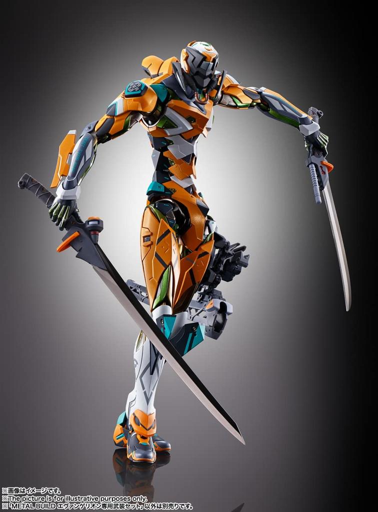 TAMASHII NATIONS METAL BUILD Evangelion exklusives bewaffnetes Set ABS bemalte bewegliche Figur