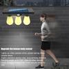Solar Wall Lights Outdoor Waterproof Bright Motion Sensor for Deck Garage Outside Fence Exterior Lighting Fixtures