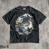 Vintage Black Cat Witch Shirt Unisex 90s Spooky Fall Halloween Graphic Tee Gift