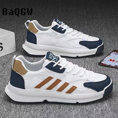 Fashion Striped Design Casual Men's Sneakers Fashion Breathable Luxury Sneakers Men Running Sneakers Training Casual Men Sports Shoes