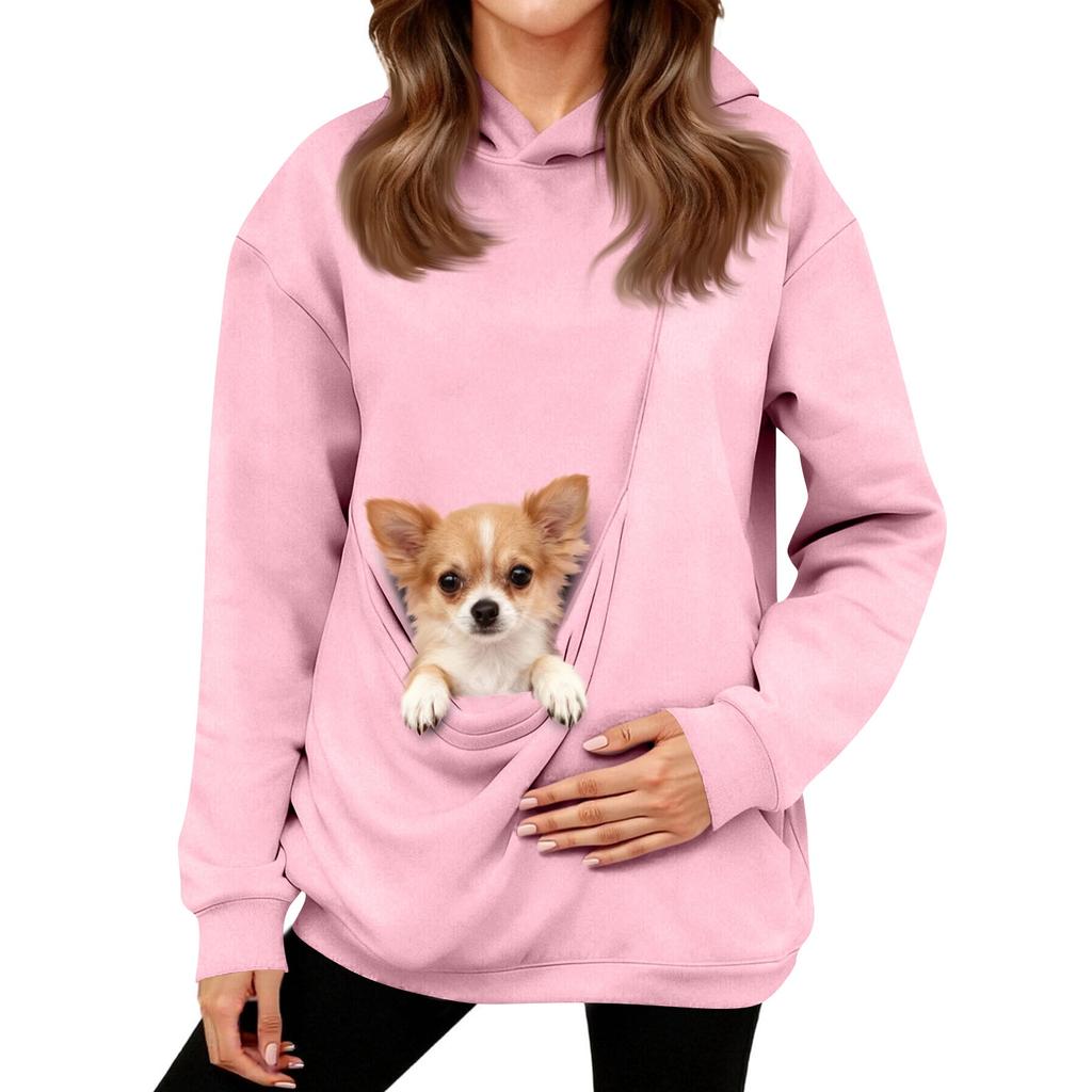 Women's Fashion Daily  Casual  Hoodie Long Sleeve Top