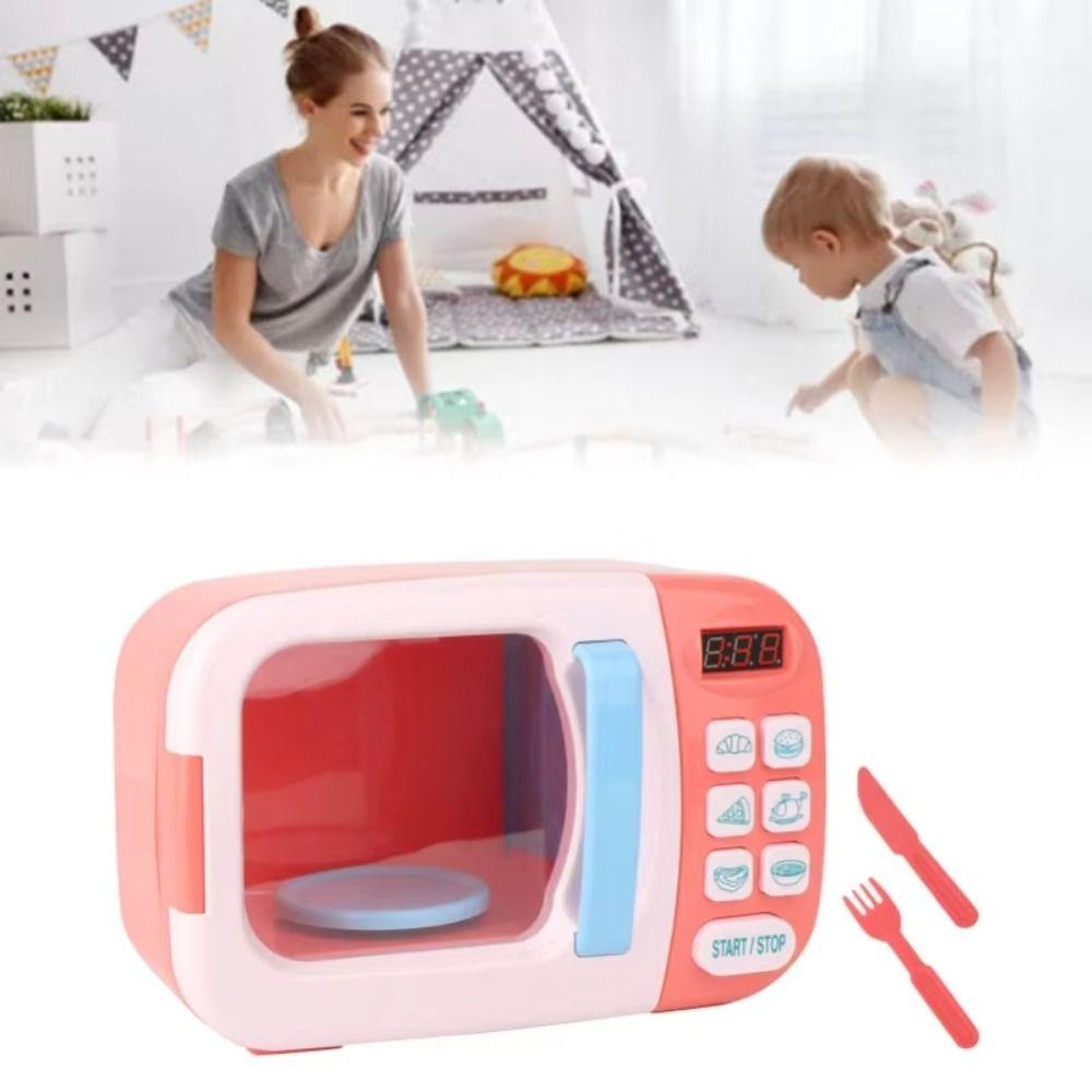 DIY Simulation Microwave Toy Creative Oven Kitchen Toys Household Appliances Toys  Children's Gifts