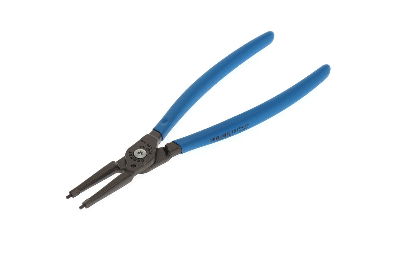 

GEDORE Face Contact Snap Ring Straight Type for 8000 2930803 Pliers, Holes, JE0, 85-140mm,