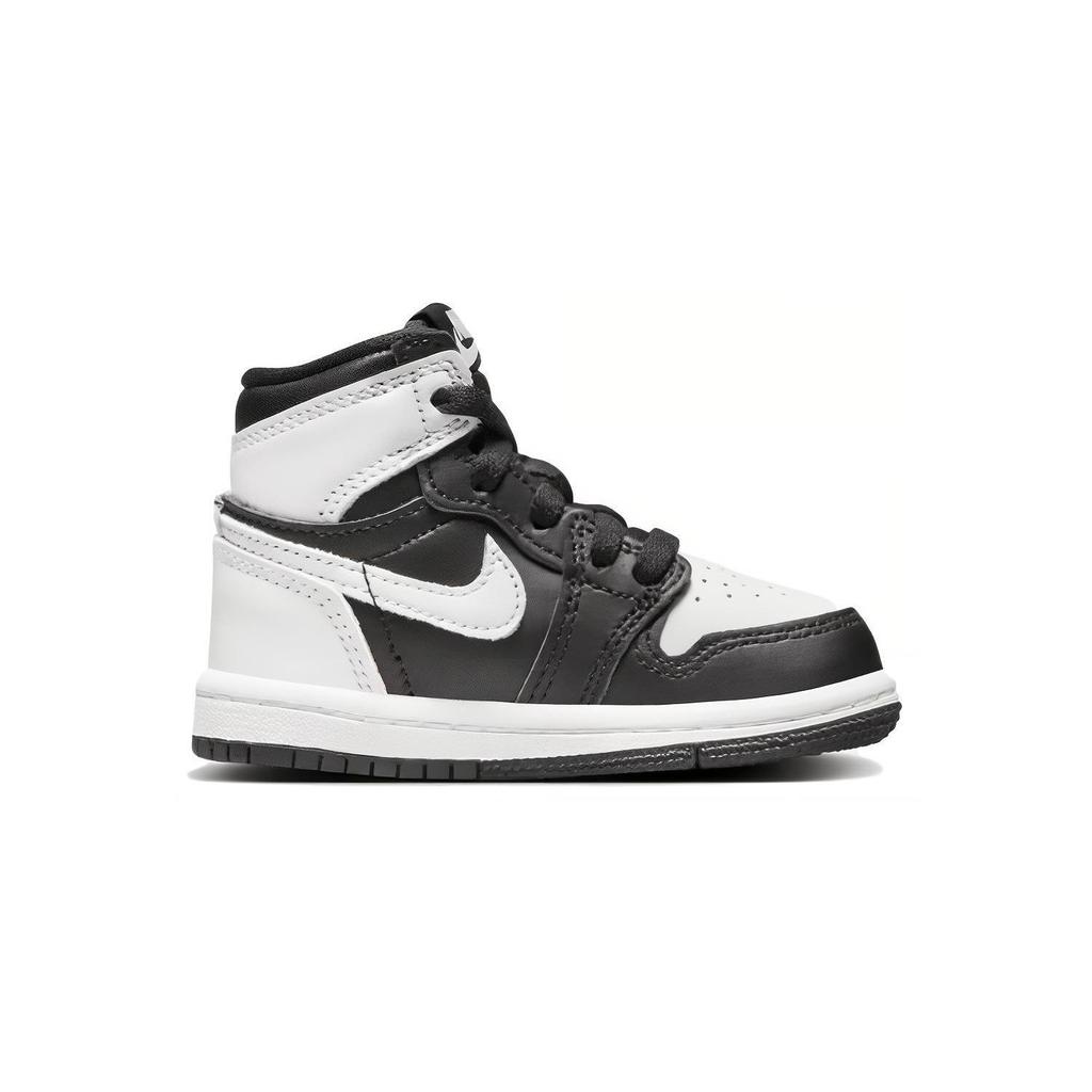 Air Jordan 1 Retro High OG TD Black White 2.0 Baby Sneakers FD1413-010