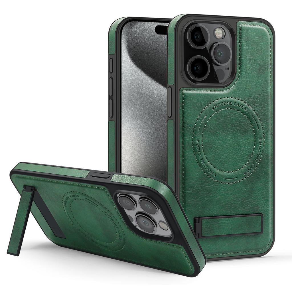 The Crystal Shield Magnetic Ring Invisible Stand Phone Case Is Suitable for the iPhone 15 Pro Max and High-end iPhone 14 Magnetic 11