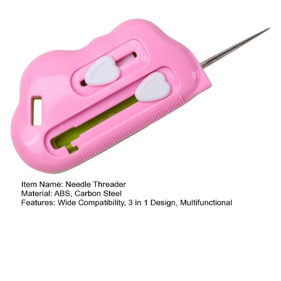 Ghid Magnetic pentru Cusături 3 în 1 Multifuncțional Ghid de Cusut cu Scală Infilator de Ac Deschizător de Cusături Ghid pentru Cusături Tivit pentru Mașină de Cusut