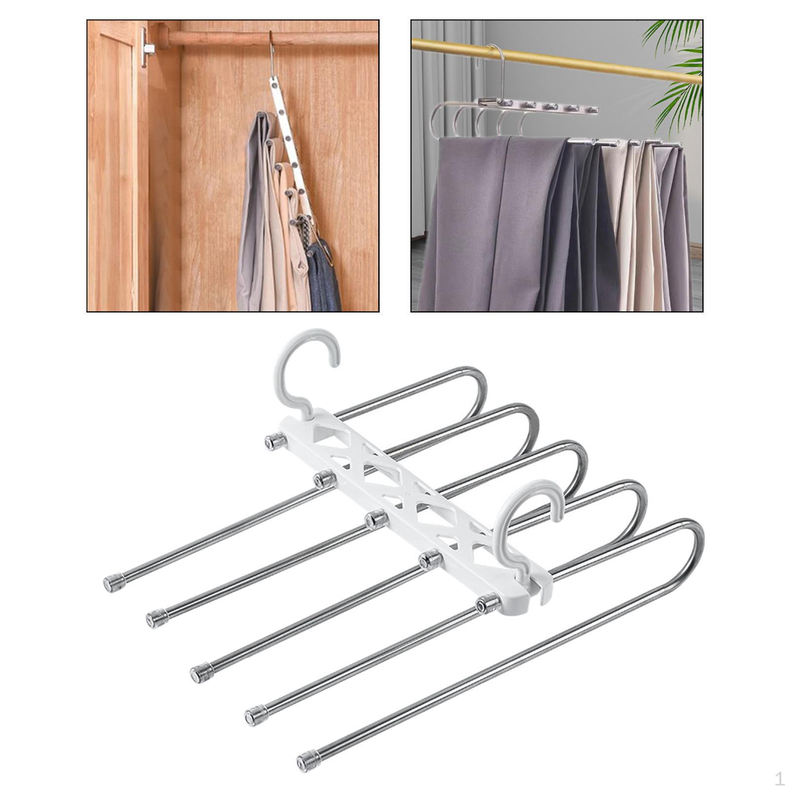 5-слойные вешалки для одежды Прочный каркас Организация гардероба Горизонтальное или вертикальное хранение Многофункциональный 898₽