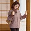 Fleece thickened mink jacket cotton coat new warm woolen women's top women's