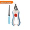 Stainless Steel Pet Nail Clippers & File for Dogs and Cats