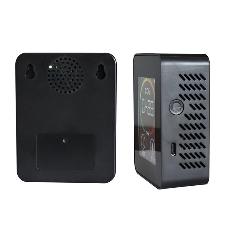 Quality Detector Co2 Detector Quality Monitor Tvoc Tester Usb Charging Thermometer Hygrometer For Home Home Co2 Detector