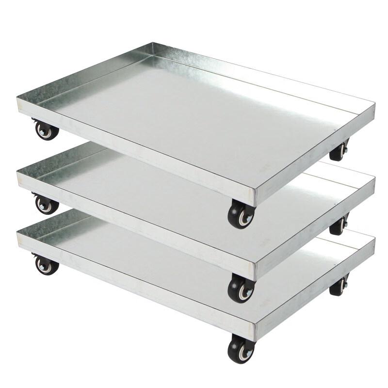 Mobiler Metall-Pflanzentopf-Caddy