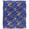 JQ Licensing Jl-Jp-Jq 2 Silky Tiki Flower Fishing Supersoft Blanket