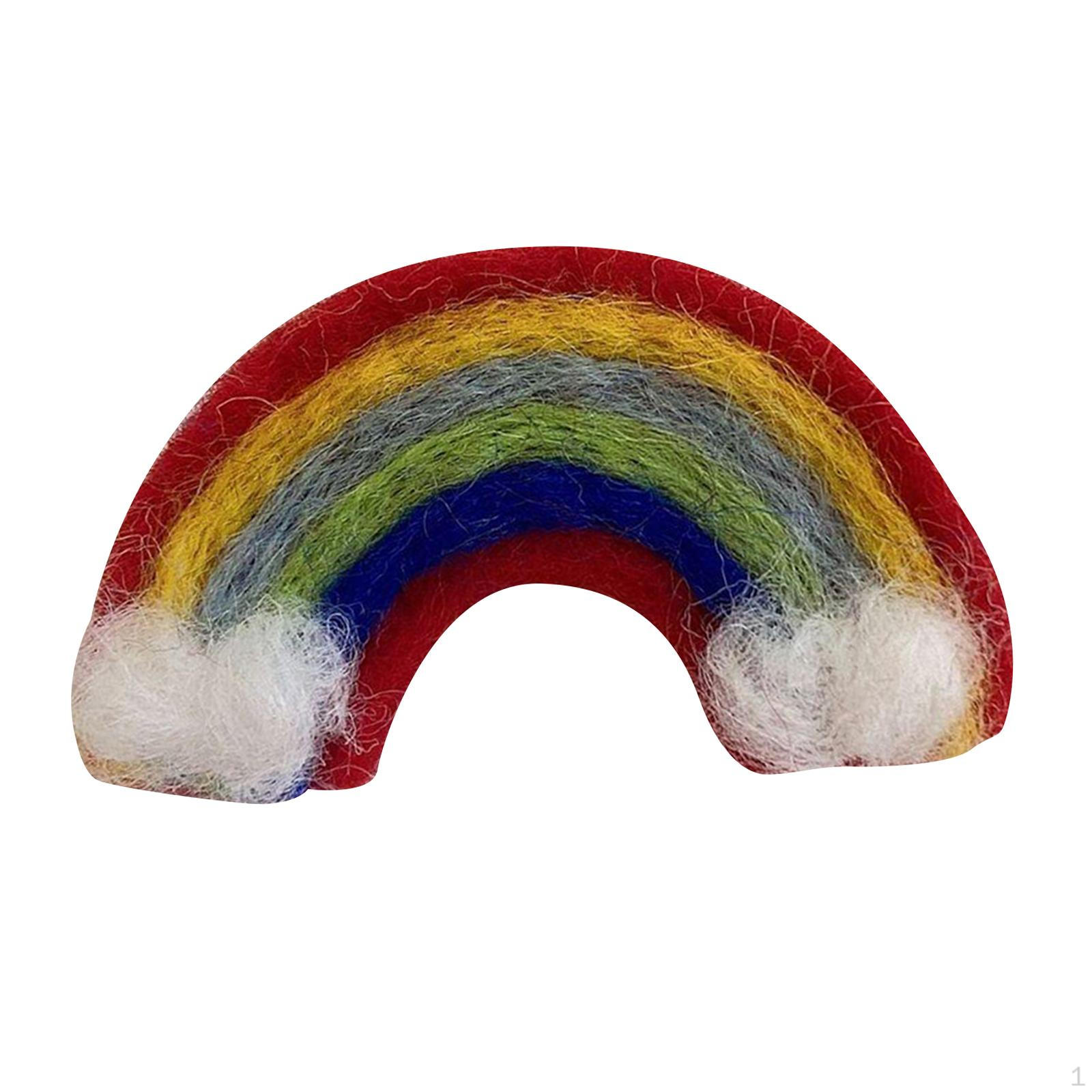 

Cute Soft And Wool Felt Fashion Hairpins Pins Barrette Ties Accessories for Women Girls Party червоний