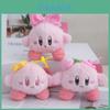 Delightful Kirby Plush Backpack Accessory Cute Star Design Ideal For Gift Giving