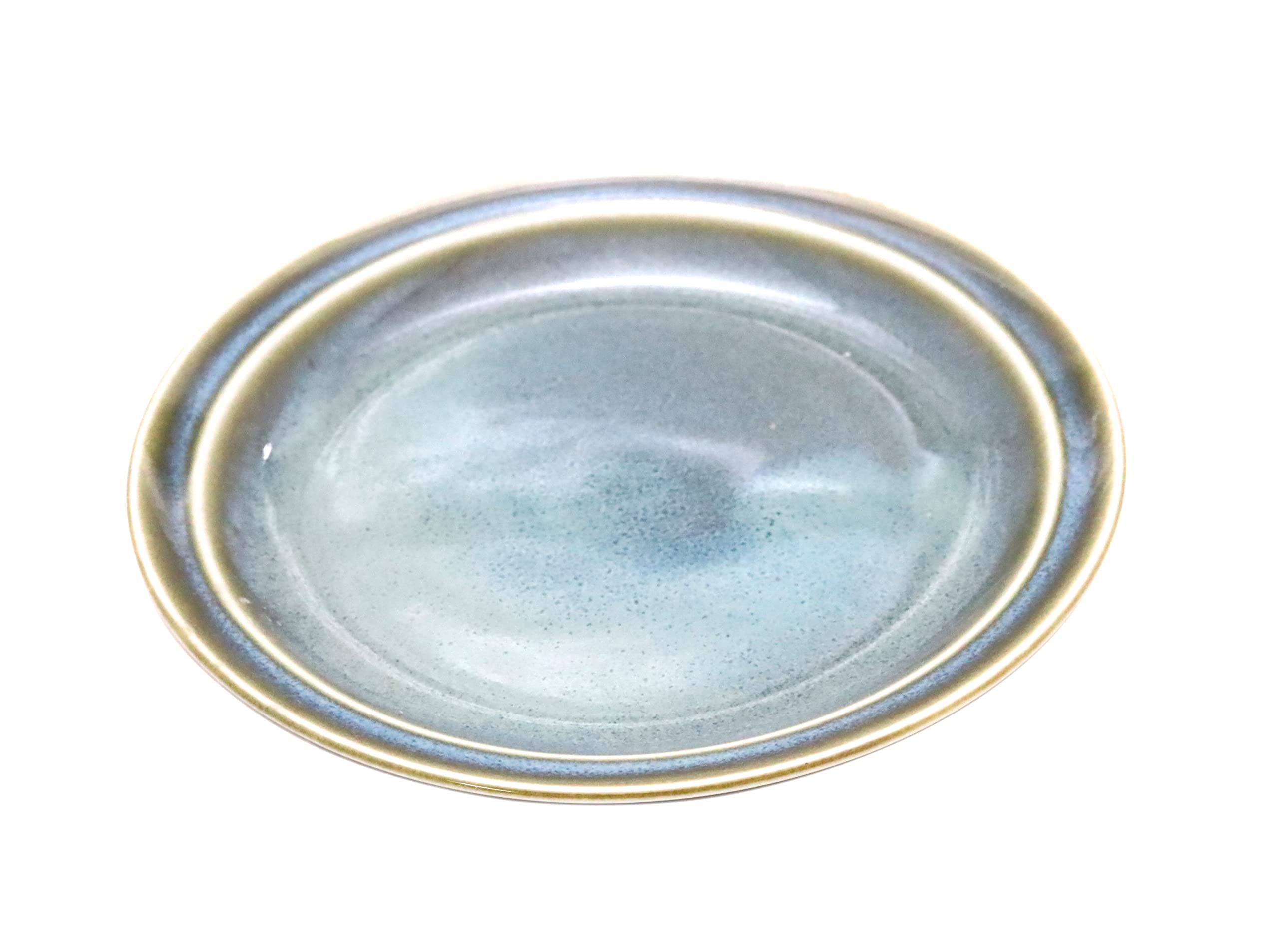 

use Instagrammable plate series 14cm serving plate 1 piece [Commercial set] (Aurora Blue)