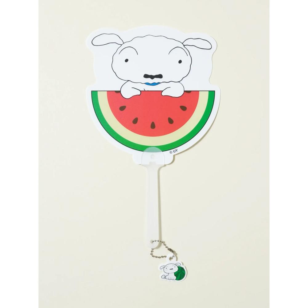 Daiso Duckbill Key Ring Handle Fan Albino