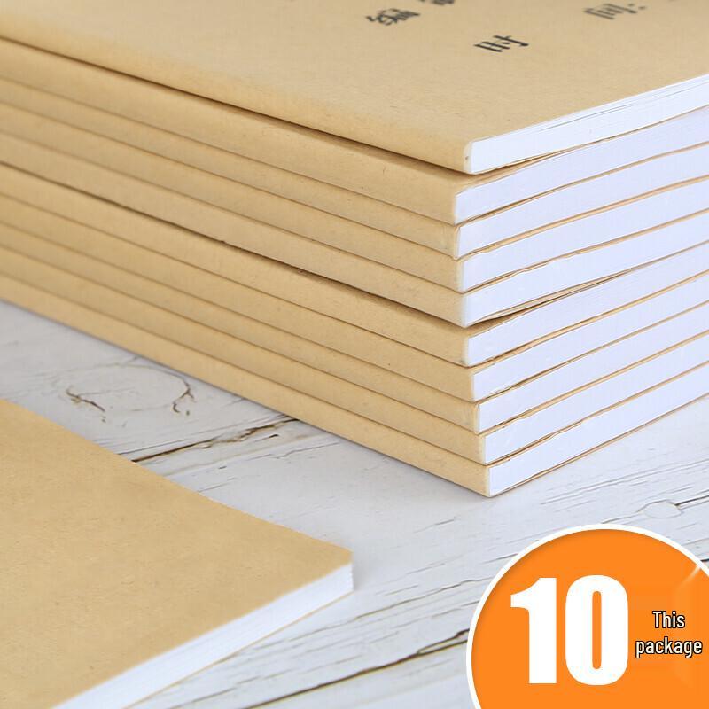 SIMAA A4 Thickened Construction Logbook, 10-Pack
