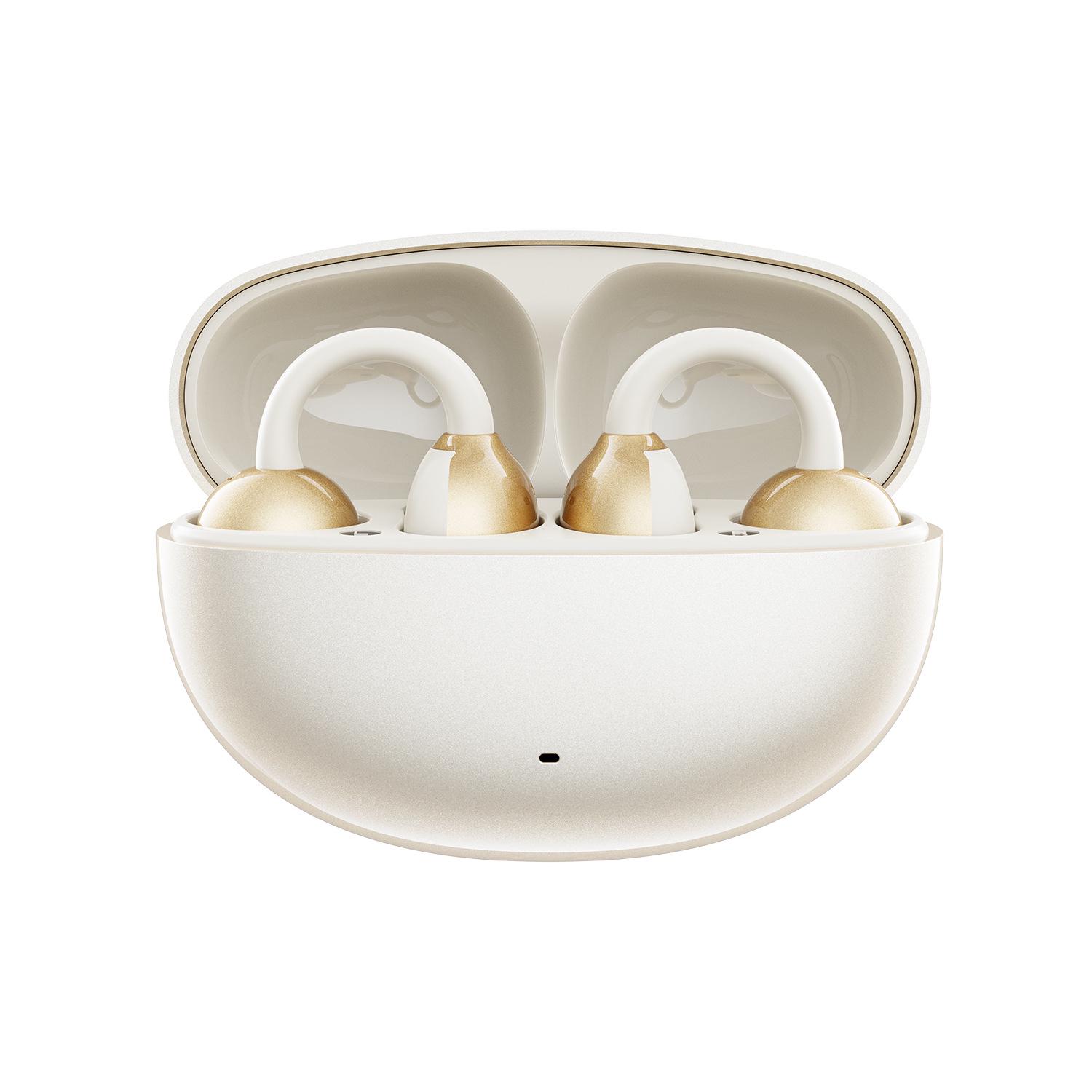 

M91 Спортивные наушники с заушным креплением: Долгое время работы от батареи, ИИ-перевод на 144 языка Standard Edition бежевый