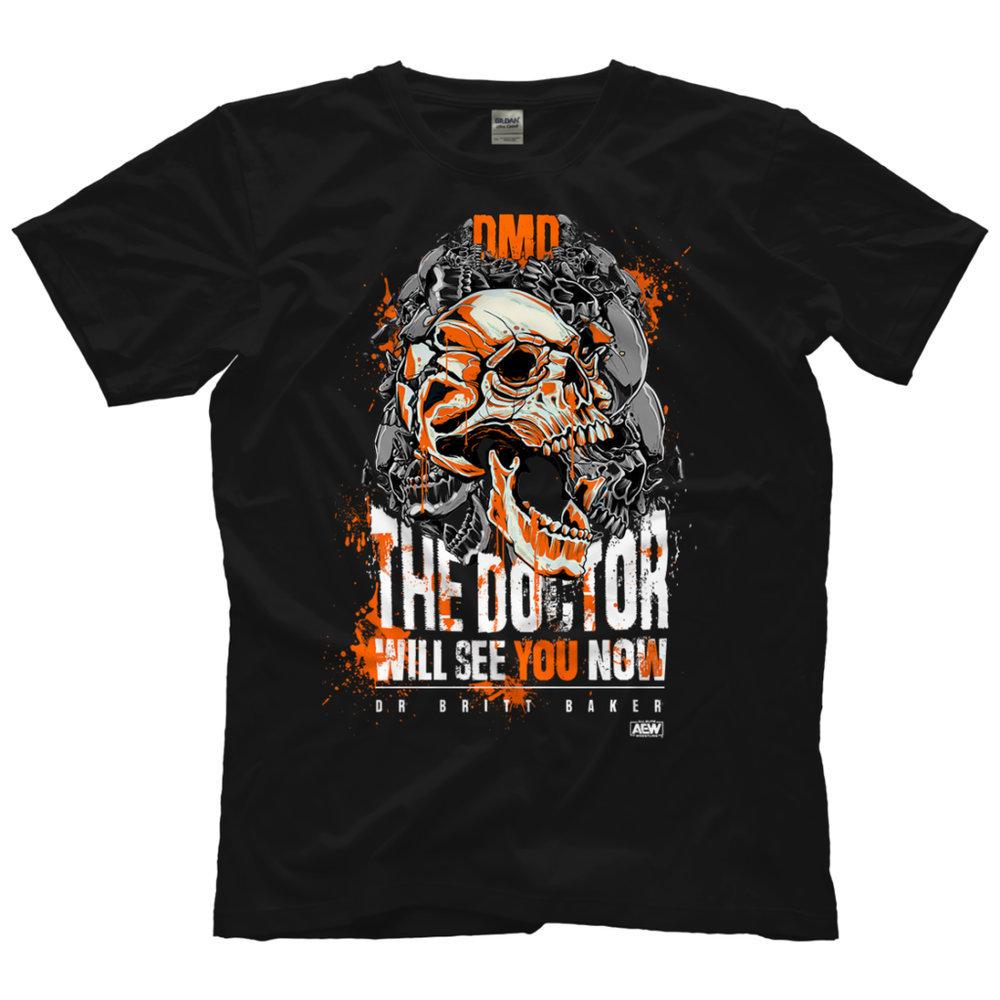 2025 HOT SALE T SHIRTS  Britt Baker Wrestling Sports TEE Famous Wrestler FANS Unisex clothes Streetwear