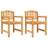 Conjunto de Jantar de Jardim de 5 Peças Madeira de Teca Maciça