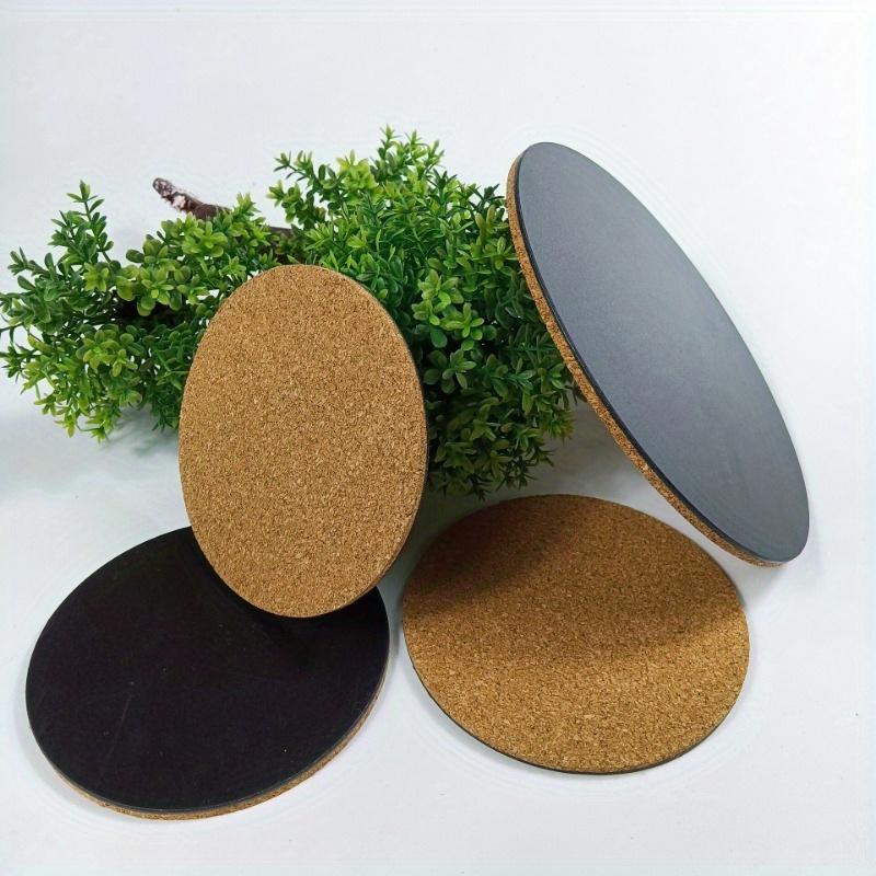 Küchenisolierung Korkuntersetzer PP-Untersetzer Kunststoff-Blumentopf Rutschfest Tee Sublimationsrohlinge Untersetzer-Set