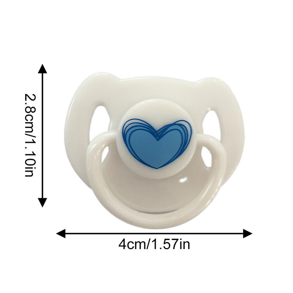 Magnetic Pacifiers For Baby Dolls Pretend Play Feeding Toy Cute Toy Reborn Baby Dolls Handmade DIY Nipples Dolls Accessories