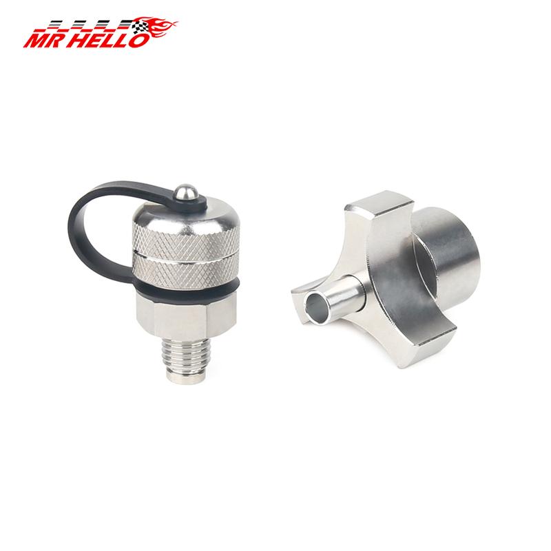 Car M12*1.25 M12*1.5 Stainless Steel oil drain Valve Quick Drain suitable Quick Twist Oil Drain Valve For with hose attachment